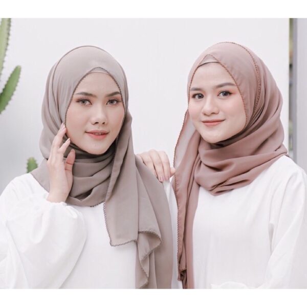 Hijab Pashmina Crochet/Pashmina Renda/Kedurung